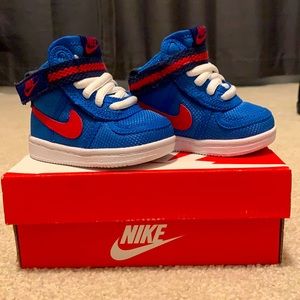 Brand New baby Vandal High Supreme Nike size 2c.